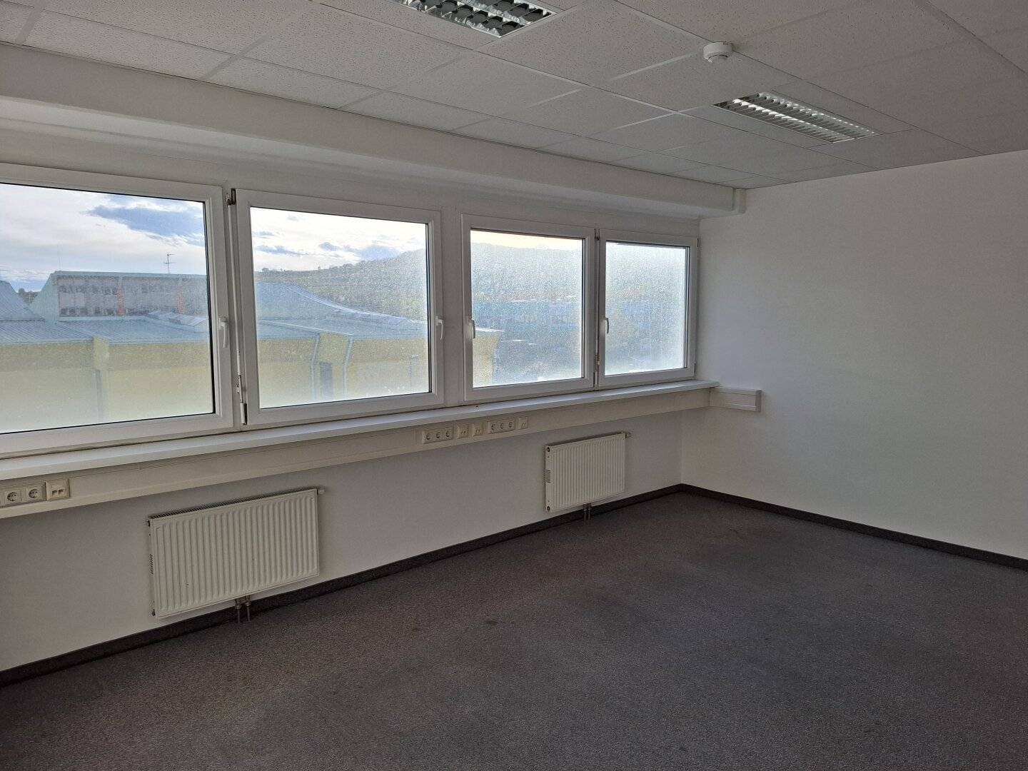 Modern office in office building, free parking spaces