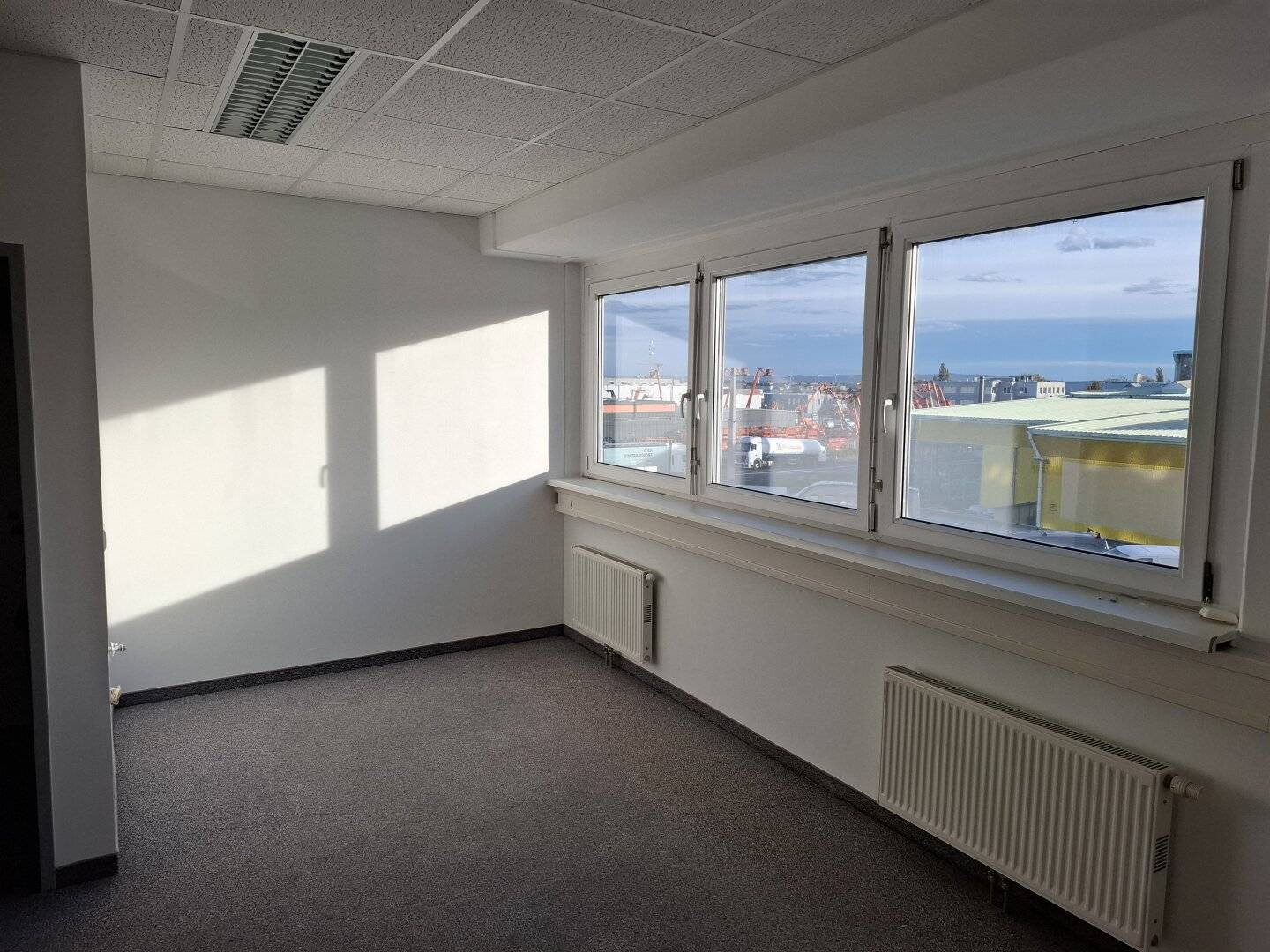 Modern office in office building, free parking spaces