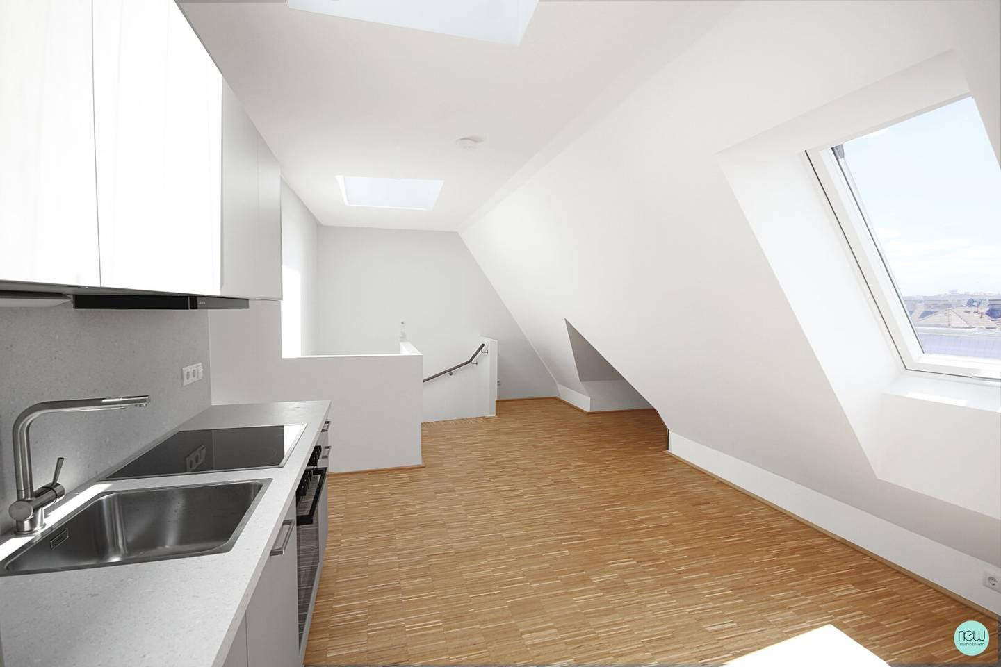 DACHAUSBAU - URBAN, MODERN, IN GRÜNER UMGEBUNG - ERSTBEZUG