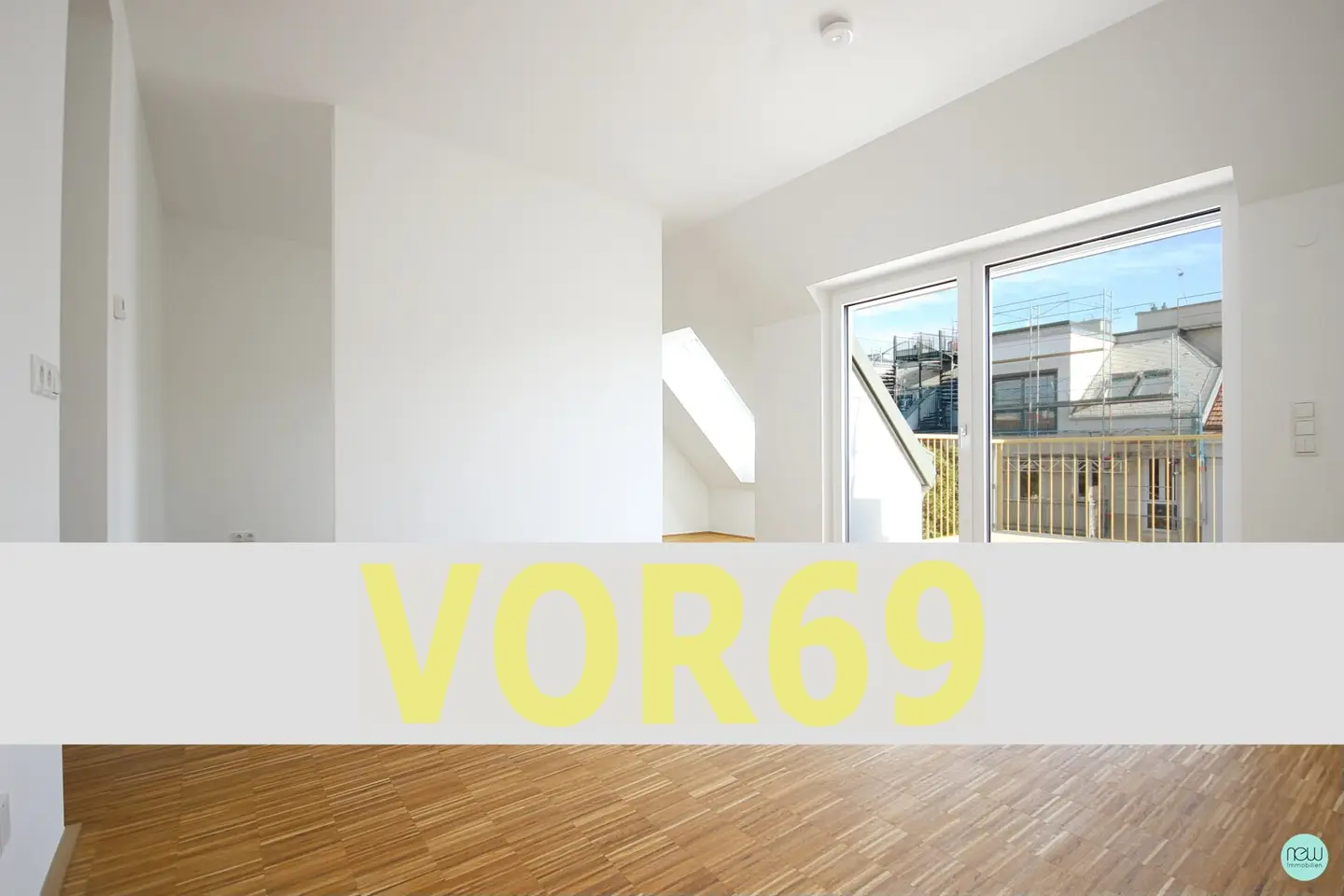 2-Zimmer-Dachgeschosswohnung mit Balkon | Donauinsel-Nähe, Wien 1200