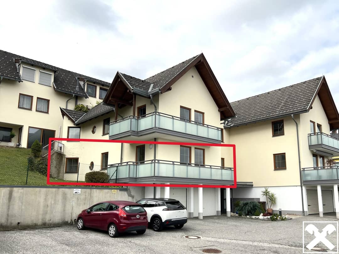 Gartenwohnung mit Blick über Villach zu vermieten