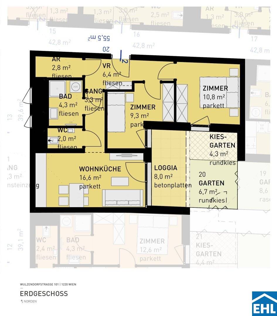 Perfect connectivity and quiet oasis: Wulzendorfstraße 101
