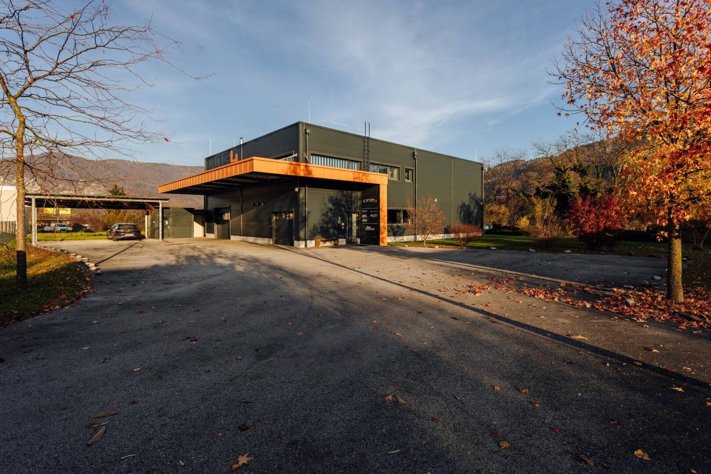 Gewerbehalle 88 m² in Deutschfeistritz nahe Graz, beheizt, Parkplätze