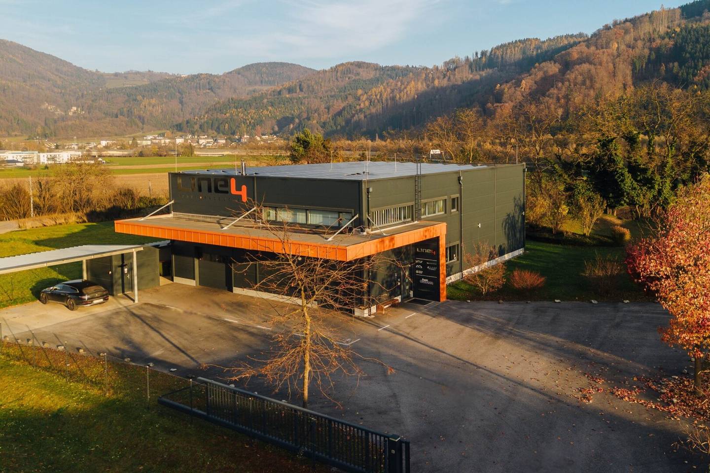 Gewerbehalle 88 m² in Deutschfeistritz nahe Graz, beheizt, Parkplätze