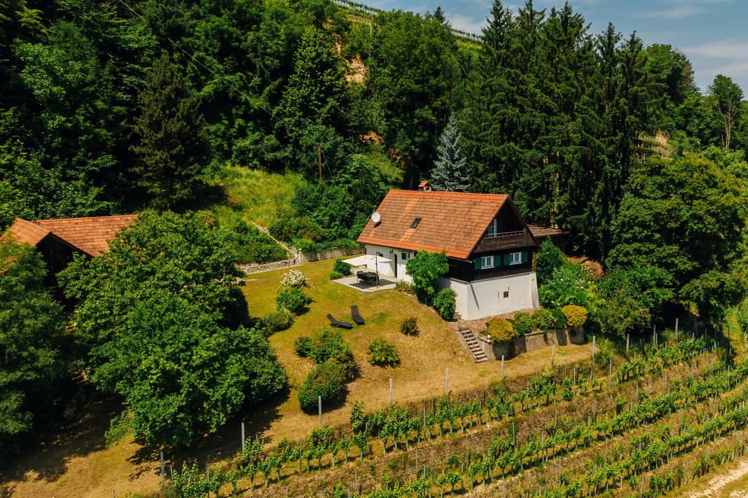 Südsteirisches Winzerhaus mit Panoramablick