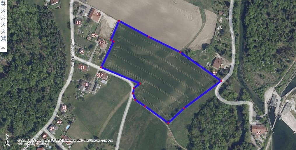 Grundstück für Ackerbau in Gunskirchen Au bei der Traun NEUER PREIS