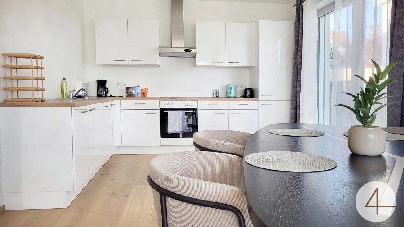 Wohnung mit großem Garten in ruhiger Lage