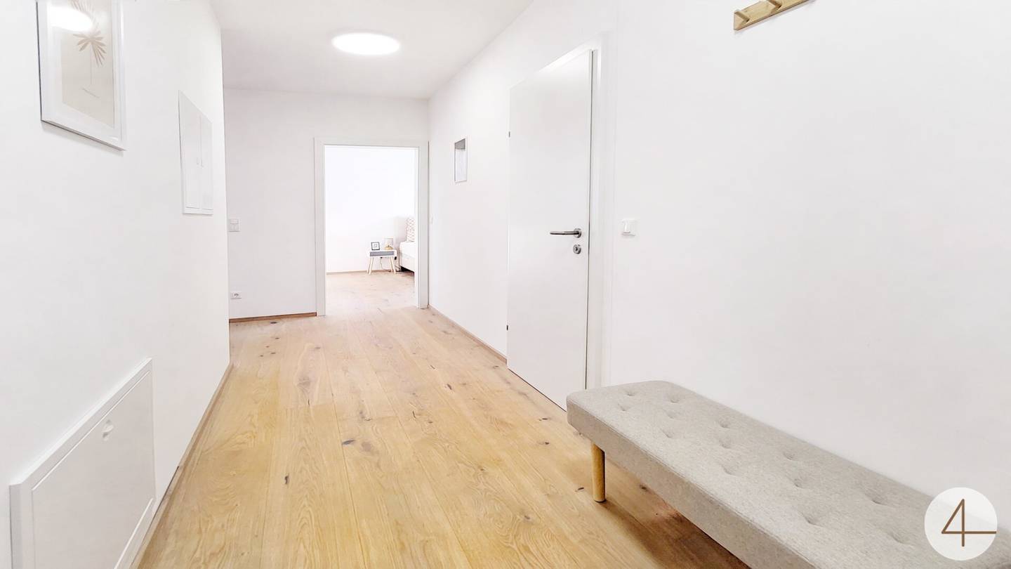 Wohnung mit großem Garten in ruhiger Lage