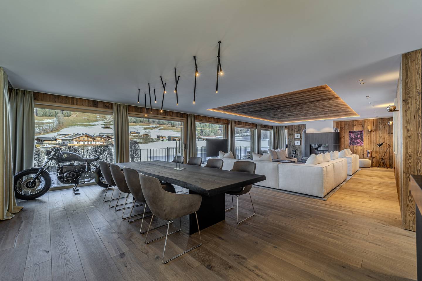 Apartment with generous terrace and alpine view