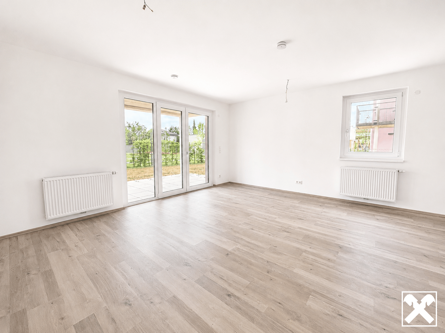 Apartment new build in quiet district terrace