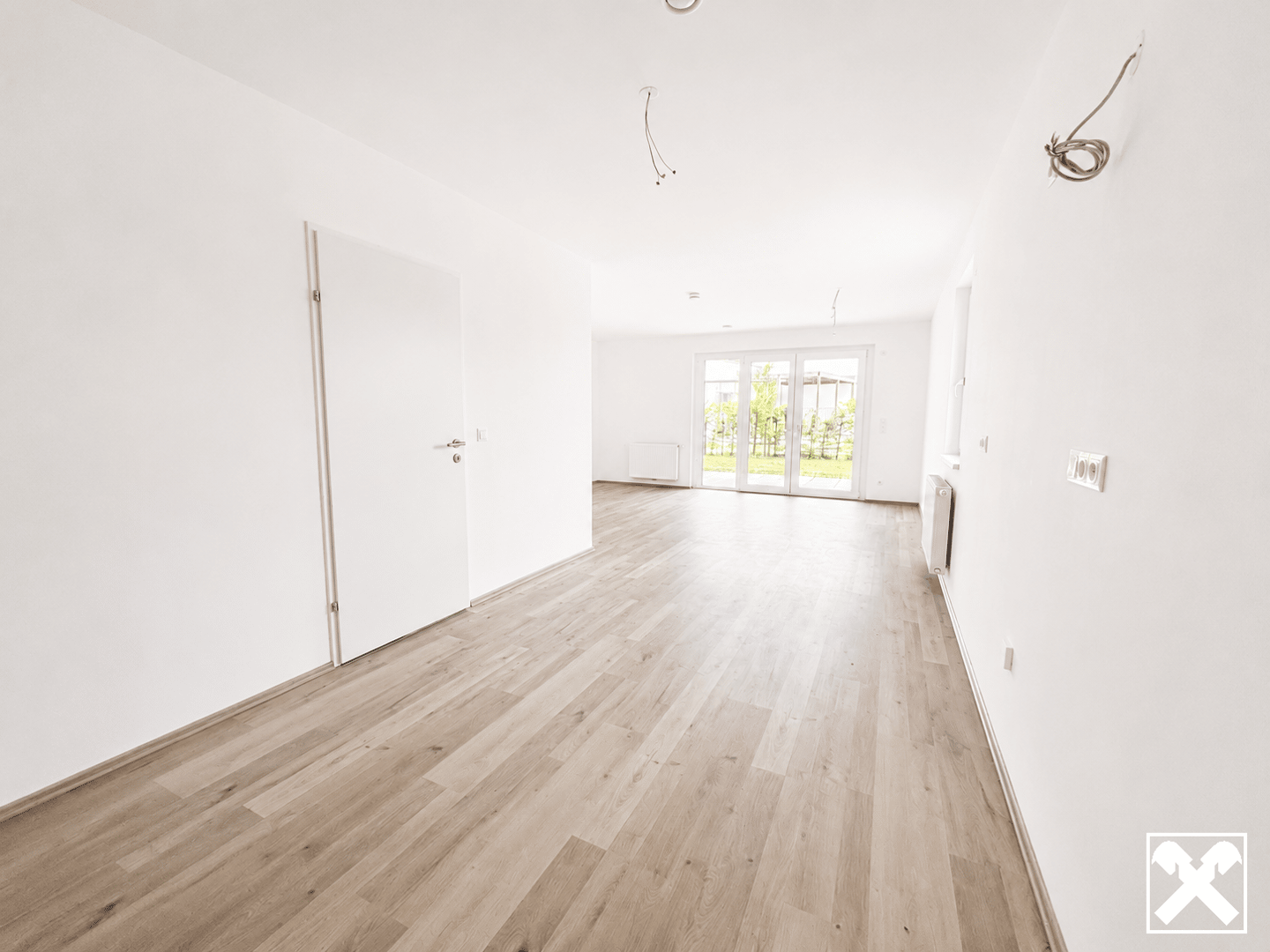 Apartment new build in quiet district terrace