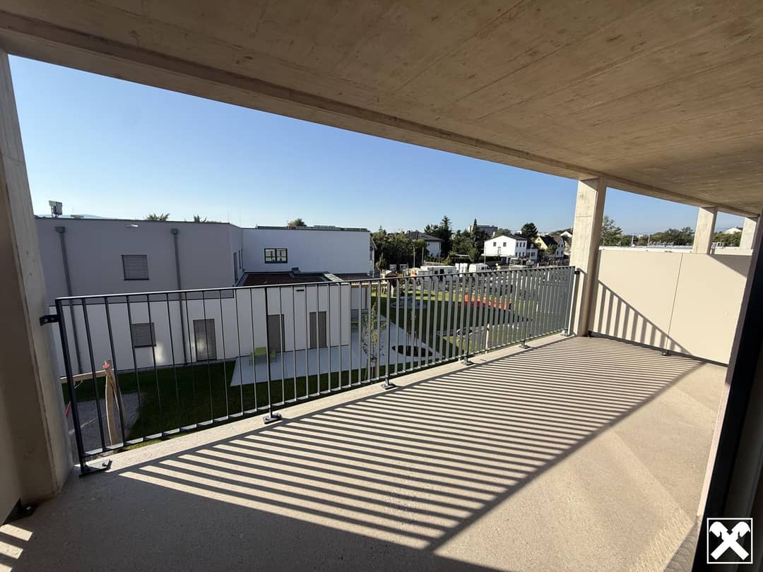 Neubau Erstbezug Balkon Wohnung