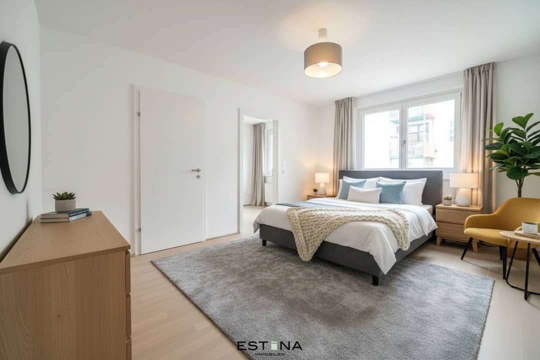 Helle Neubauwohnung mit Loggia nahe Donaukanal und Donauinsel