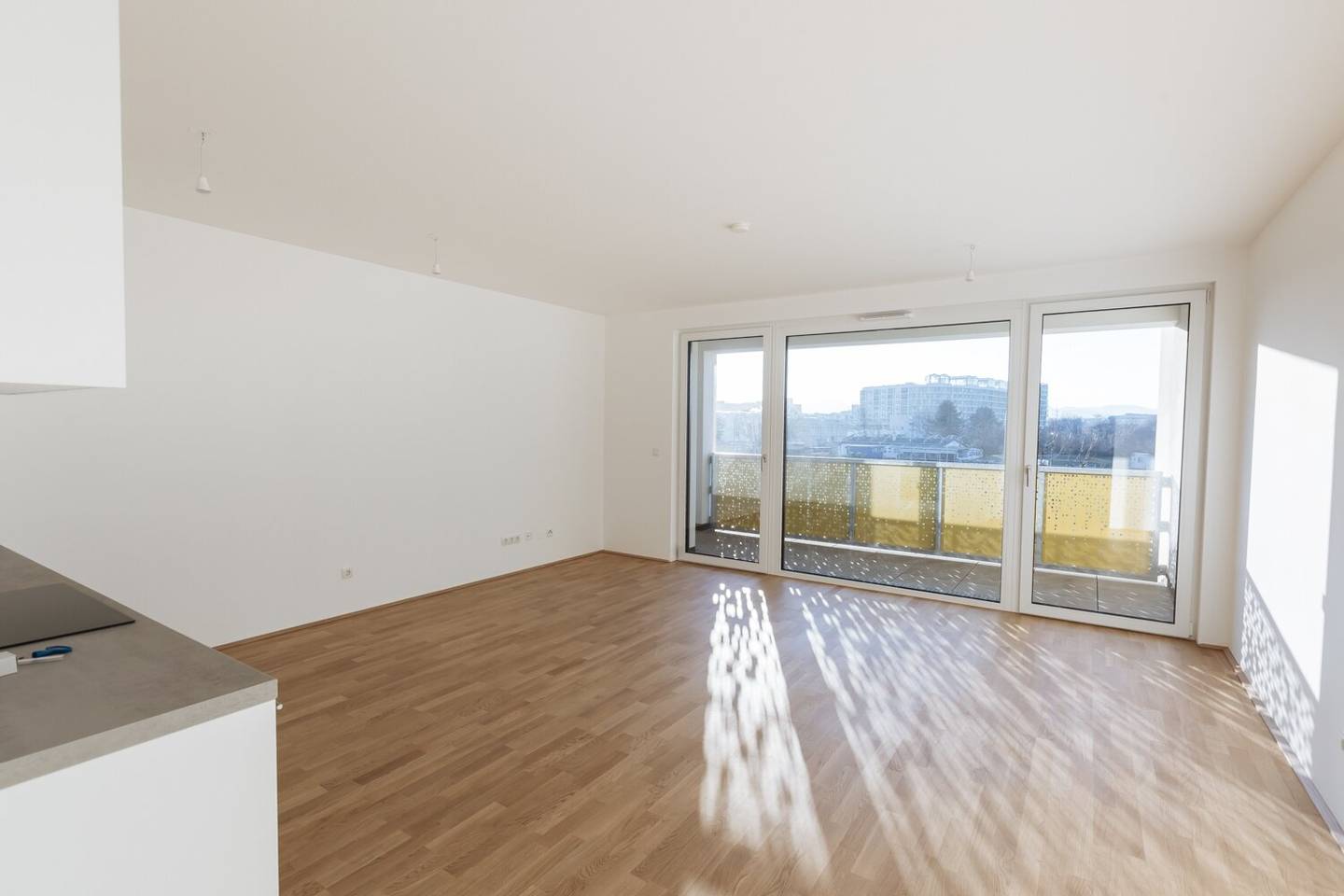 Erstbezug - Wunderschöne Drei-Zimmer-Vorsorgewohnung mit Loggia! Provisionsfrei!
