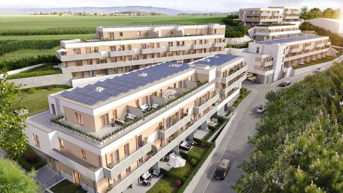 Neubau 3-Zimmer-Wohnung mit Balkon und Aussicht in Krems an der Donau