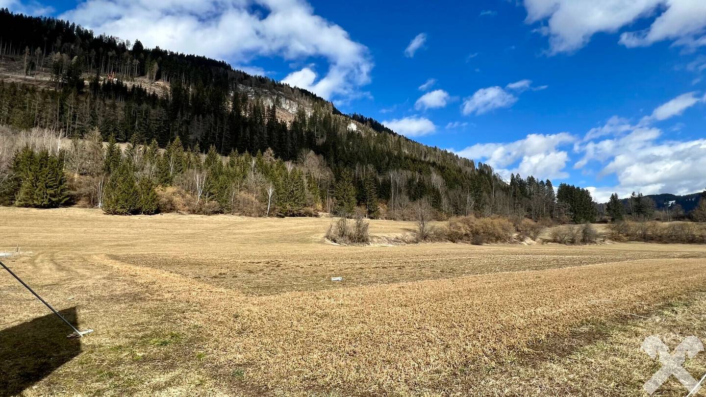 Gewerbegrund in Frequenzlage nahe Murau – 4.860 m², ebene Fläche