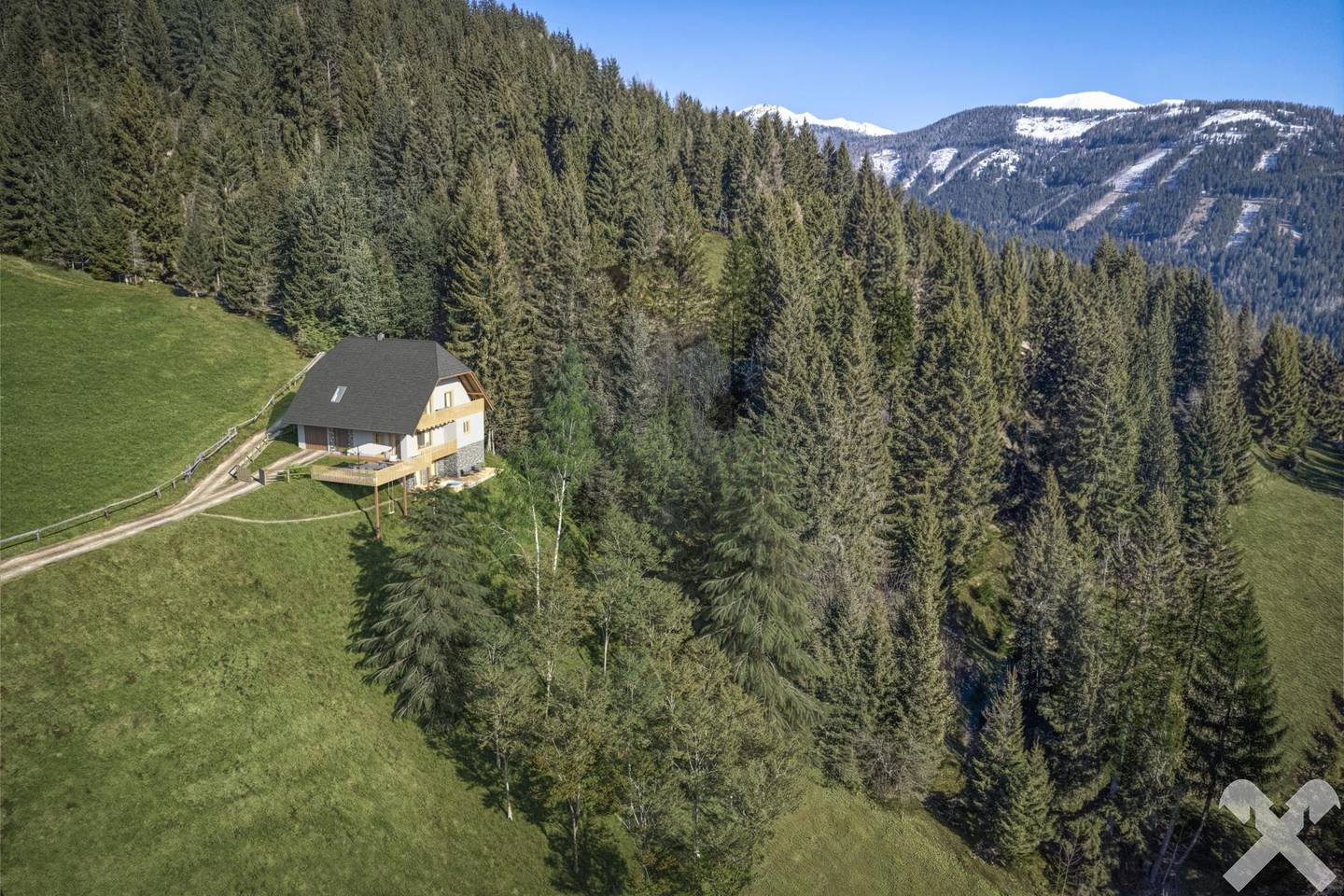 Haus in Schöderberg: Alleinlage, Panorama-Aussicht und 5 Zimmer