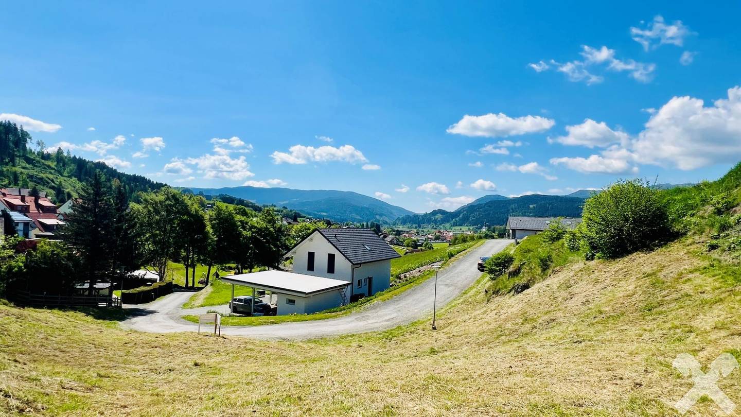Baugrund in Neumarkt in der Steiermark mit Sonne & Aussicht