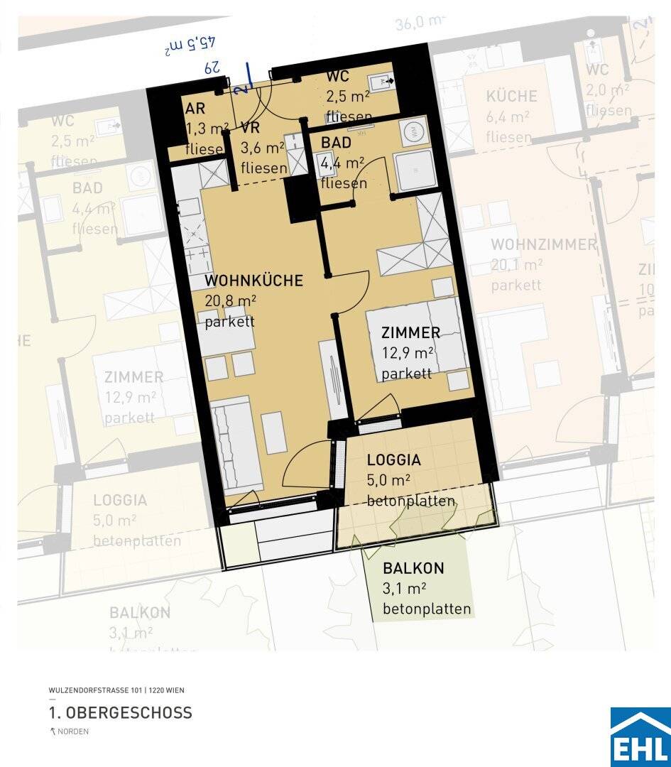 Stadtnah und doch entspannt: Wulzendorfstraße 101!