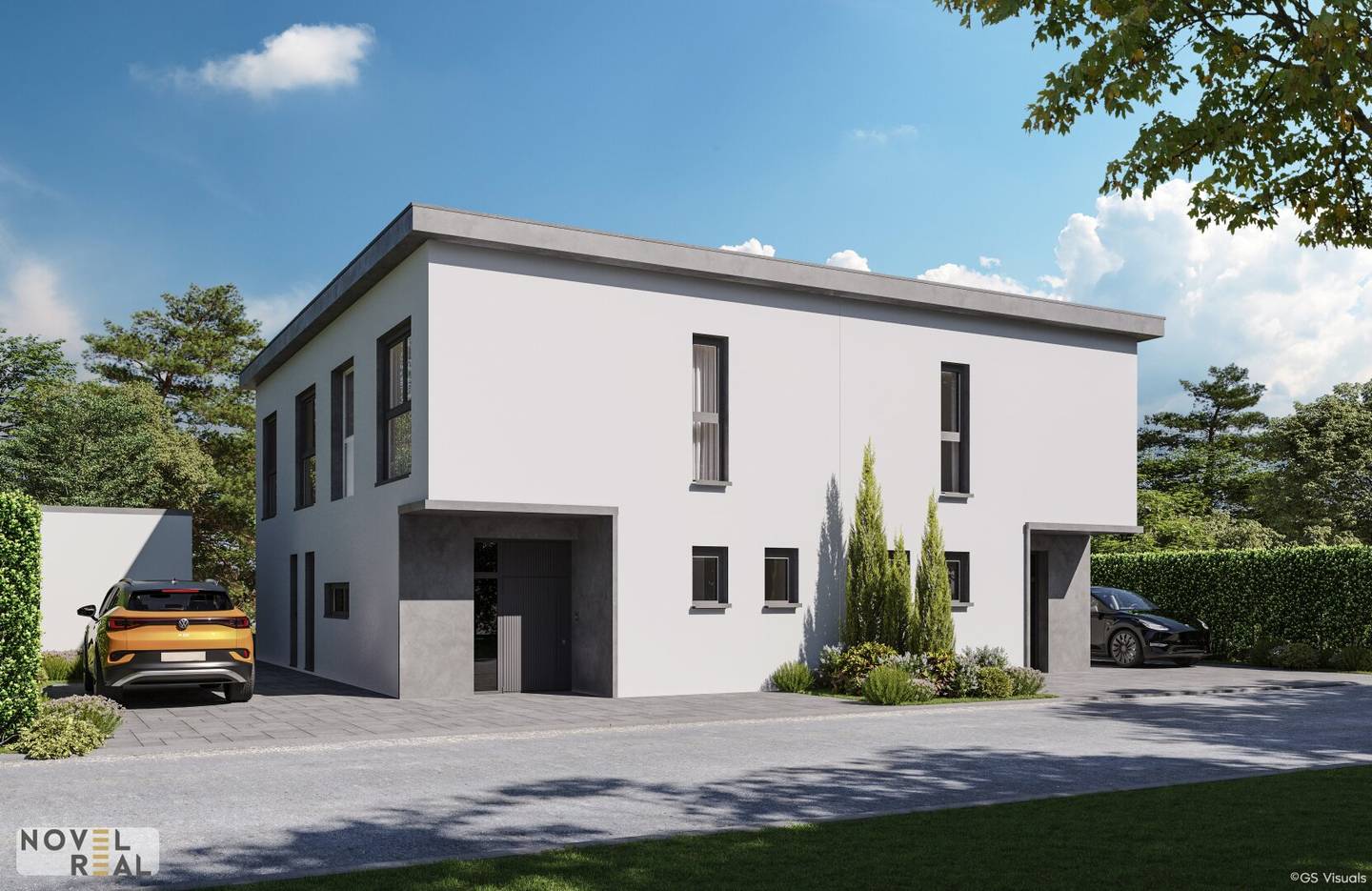 Doppelhaushälfte in Kottingbrunn – Neubau, 4 Zi., Garten 88 m²