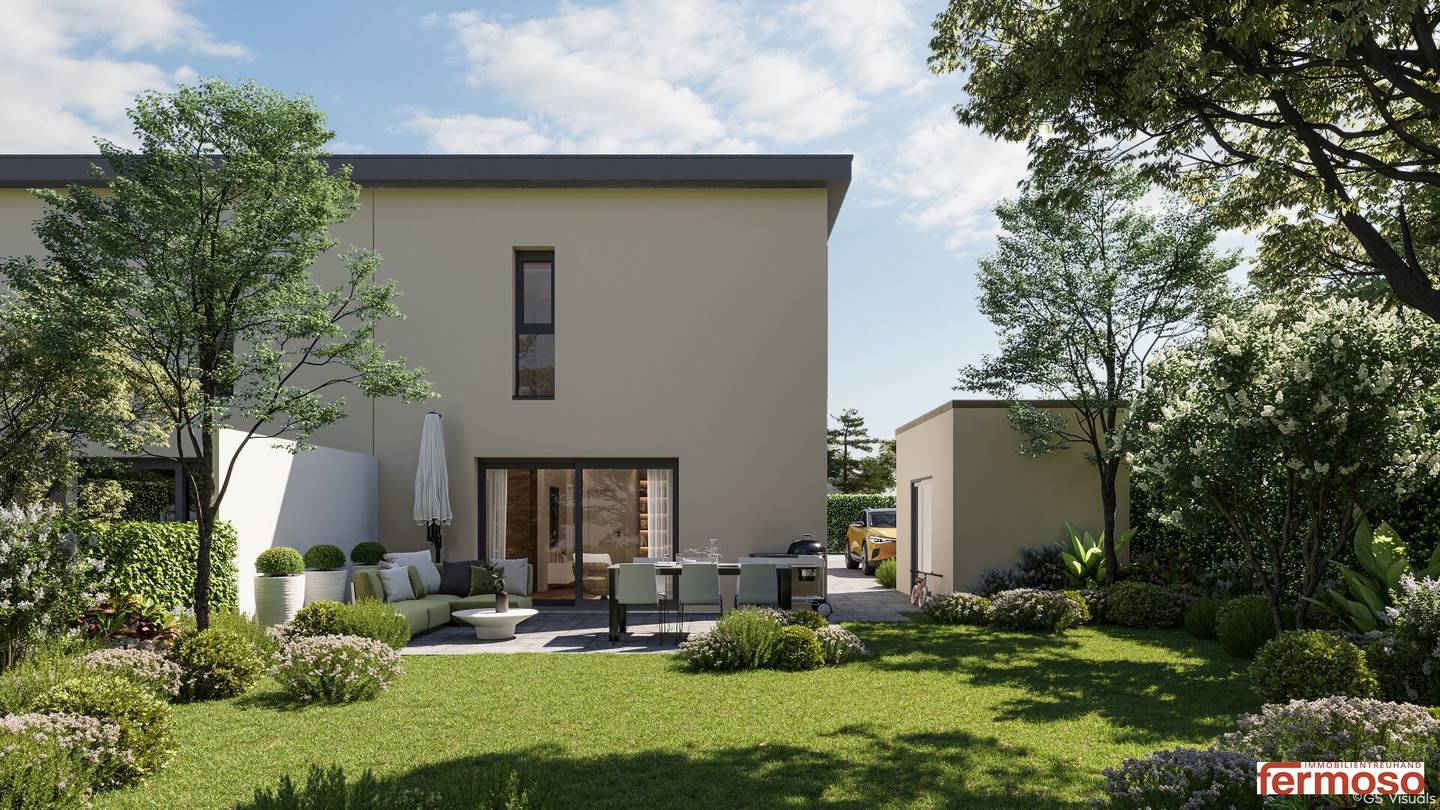 Modern semi-detached house in Kottingbrunn: Your first occupancy with garden and terrace in a quiet location - high-quality construction and sustainable energy supply