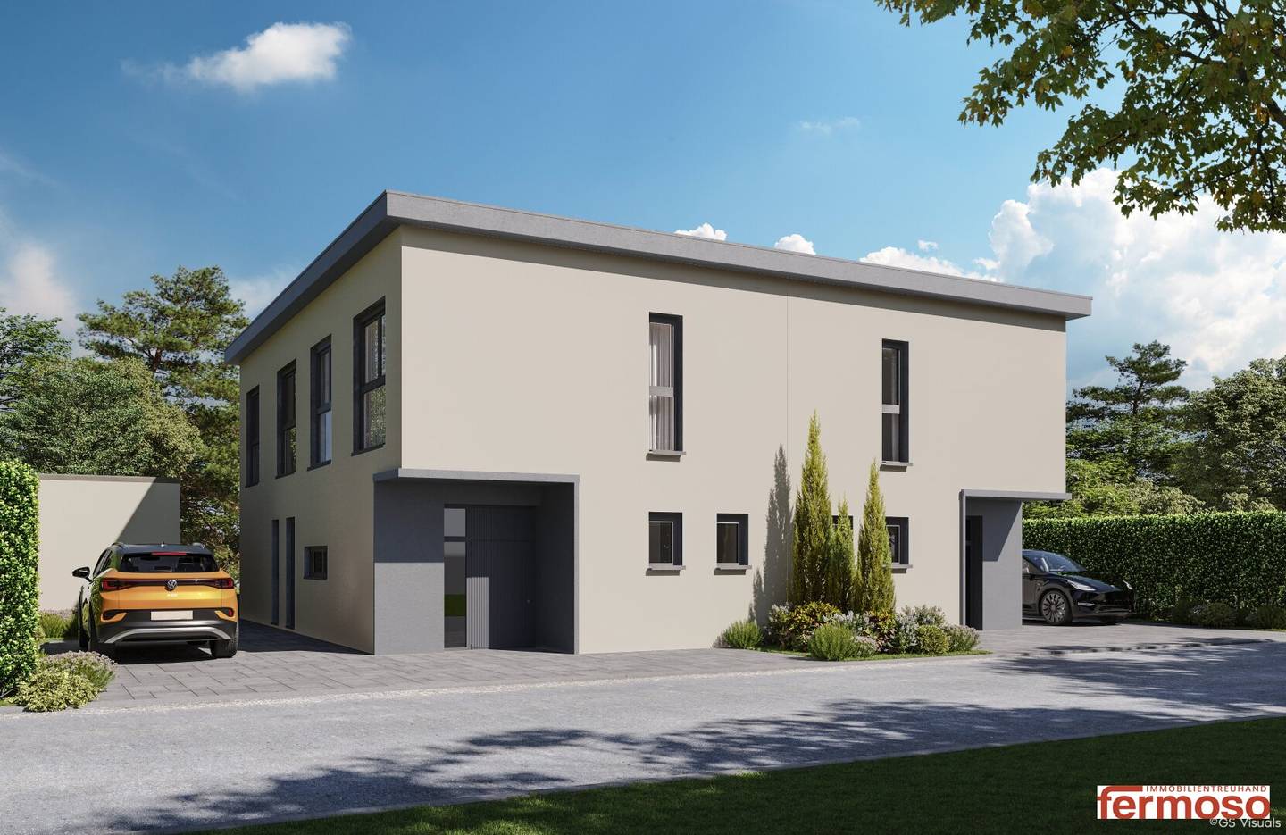 Modern semi-detached house in Kottingbrunn: Your first occupancy with garden and terrace in a quiet location - high-quality construction and sustainable energy supply
