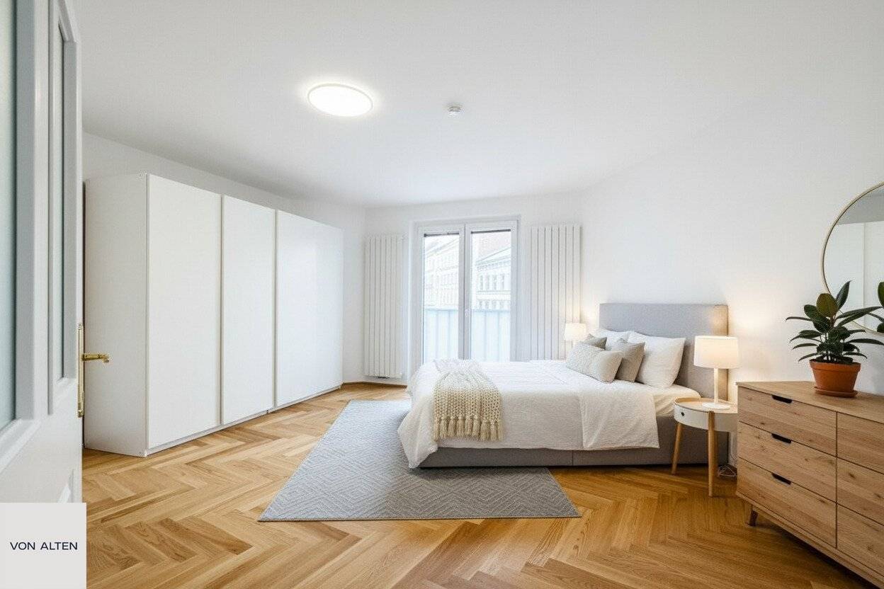 Befristete 3-Zimmer-Wohnung im 4. Liftstock in Wien-Landstraße