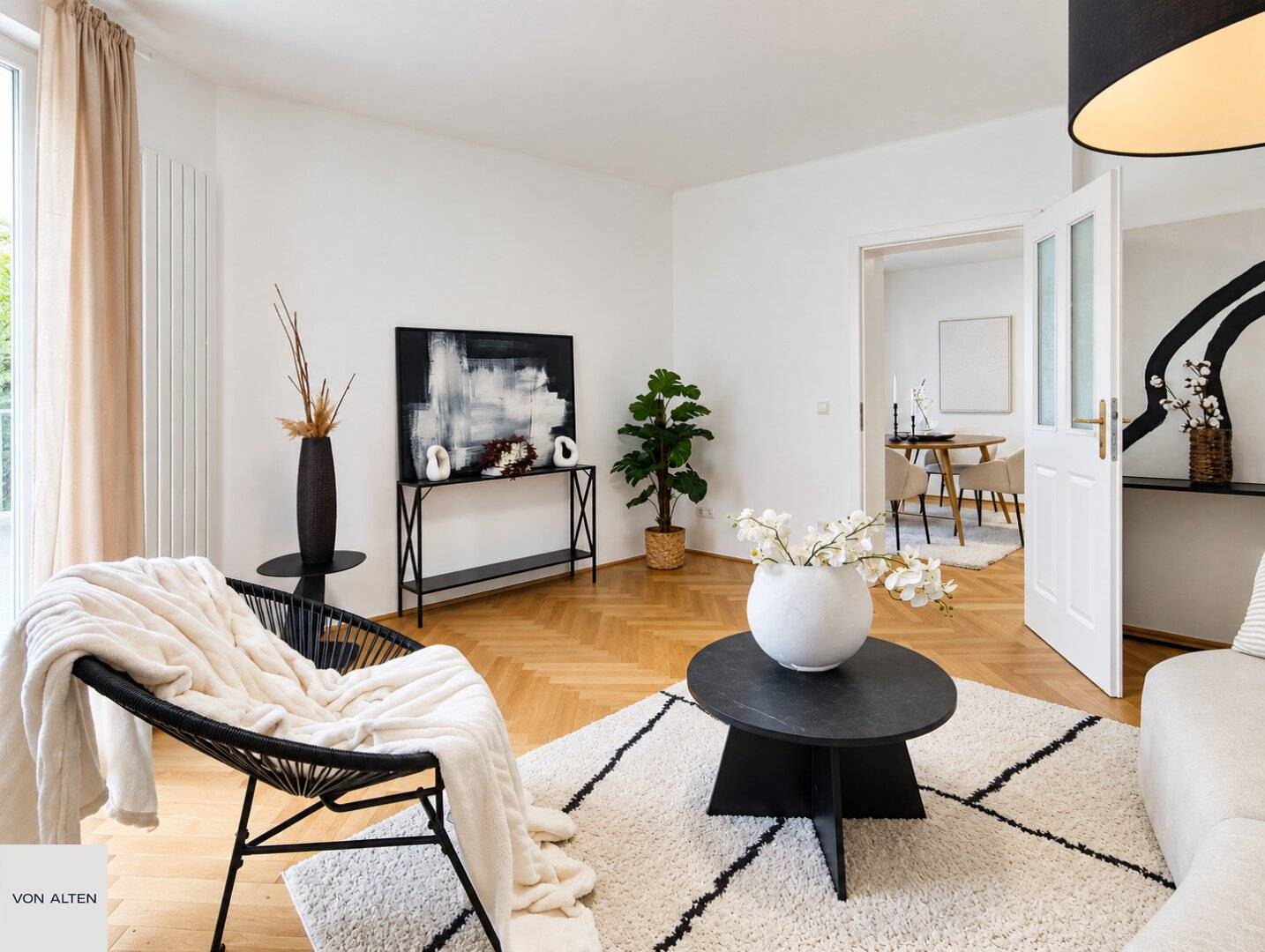 Befristete 3-Zimmer-Wohnung im 4. Liftstock in Wien-Landstraße