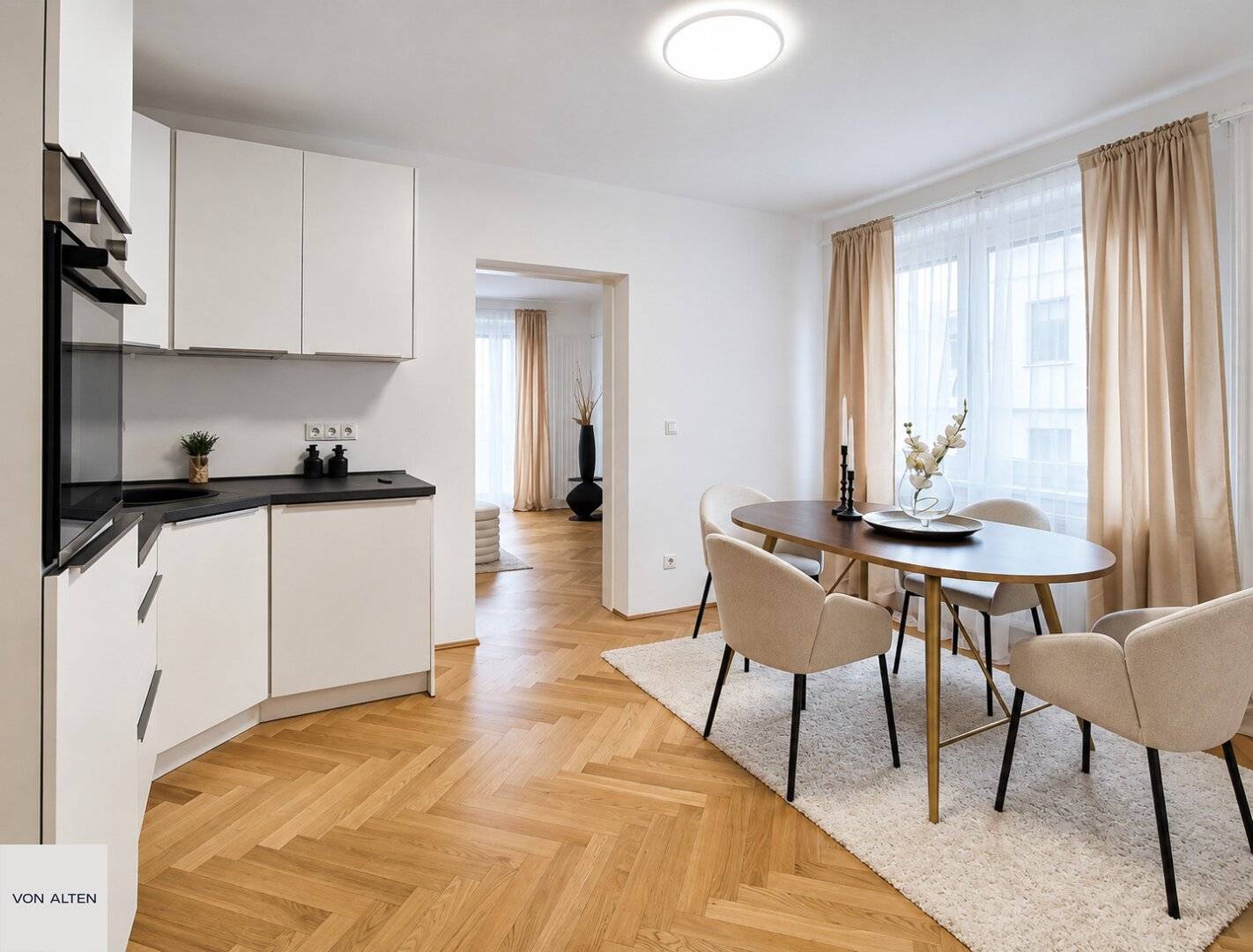Befristete 3-Zimmer-Wohnung im 4. Liftstock in Wien-Landstraße