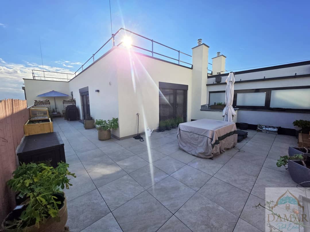 Dachgeschosswohnung mit großer Terrasse und Garagenplatz