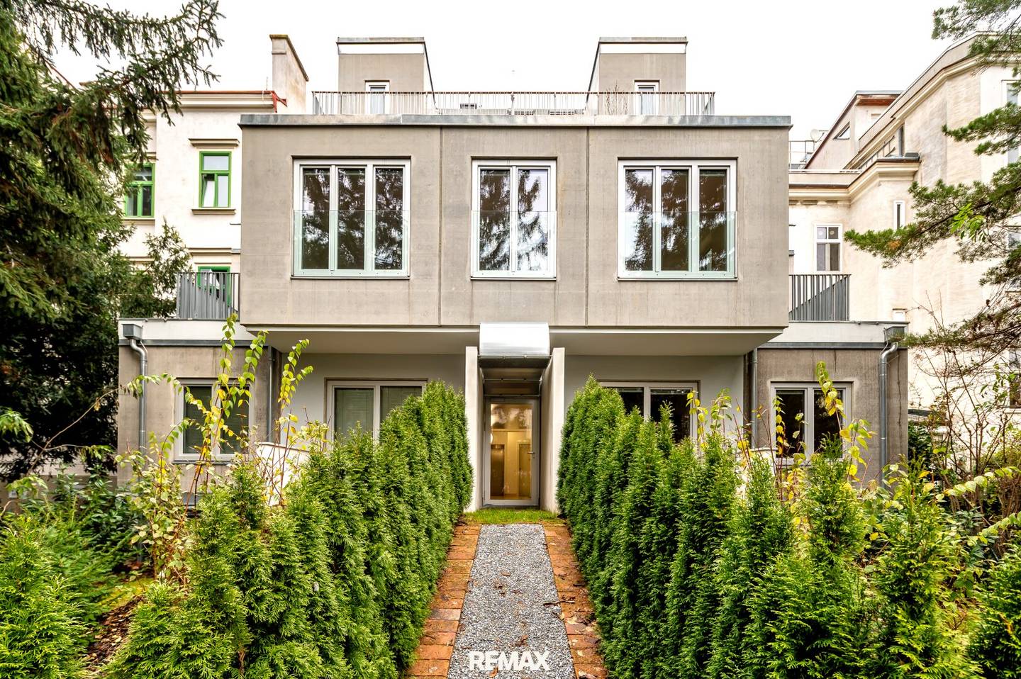Hausansicht Gartenseite