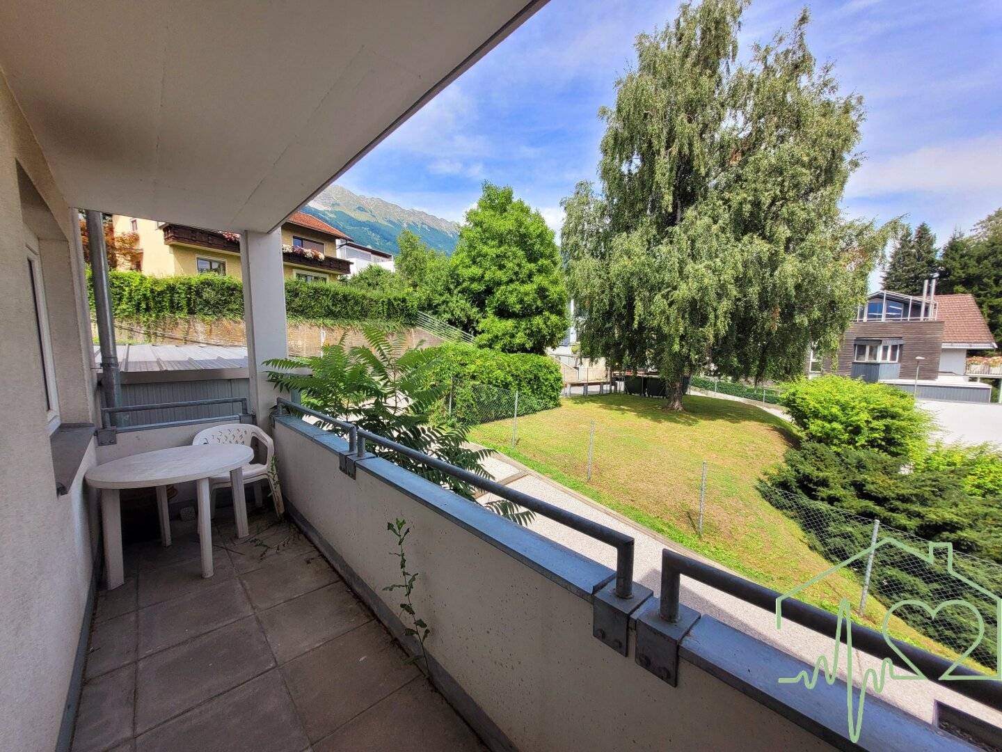 Wohnung Hötting Balcony View