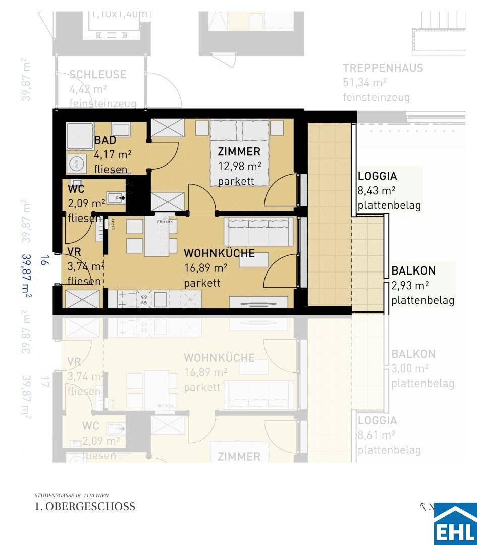 Your top investment in the heart of Vienna: Modern savings apartments in the 11th district