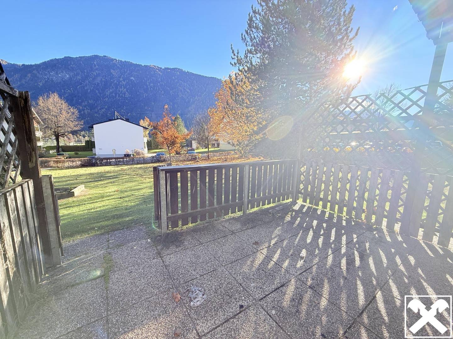 Wohnung mit Garten und Terrasse im oberen Drautal