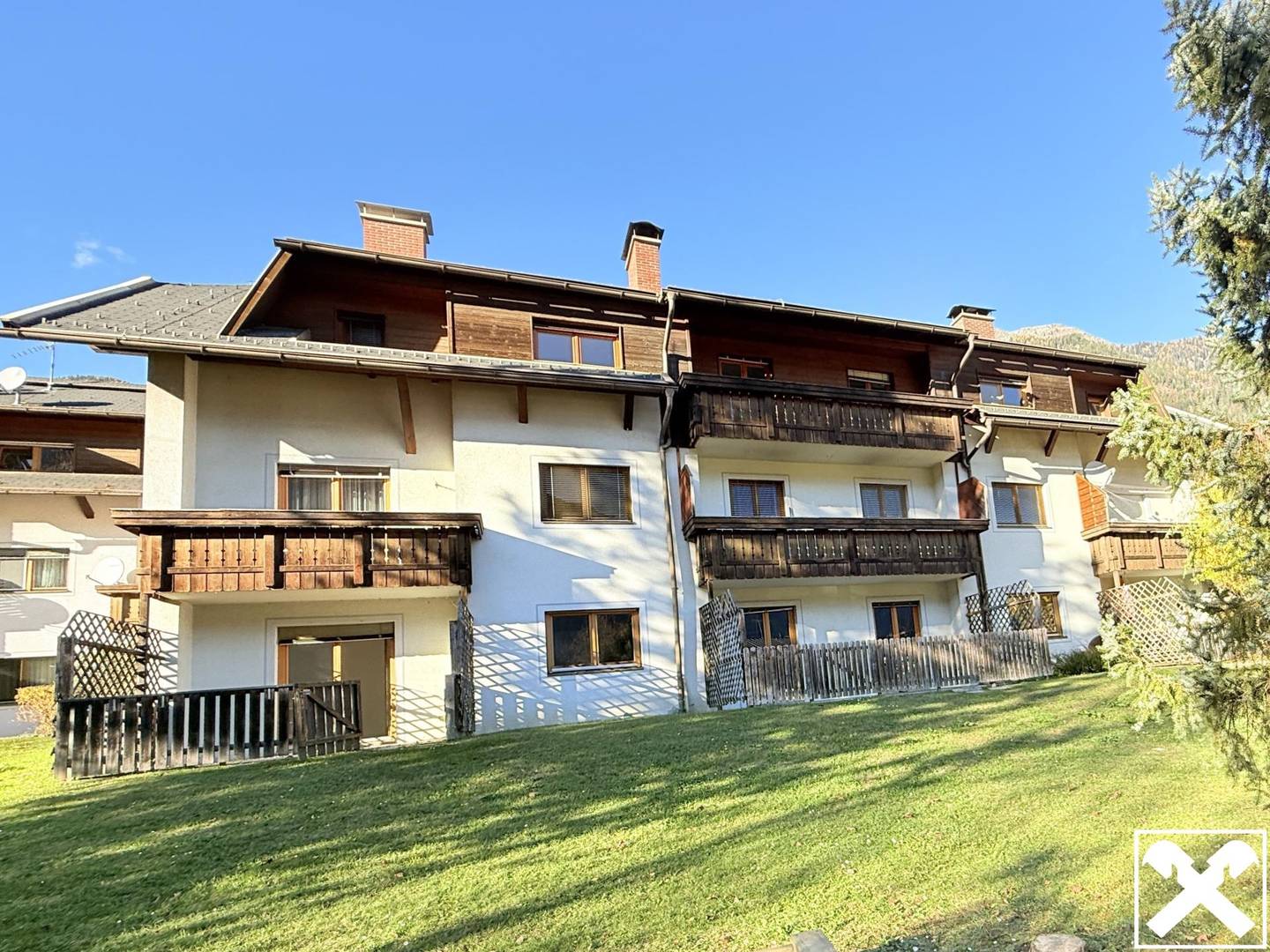 Wohnung mit Garten und Terrasse im oberen Drautal