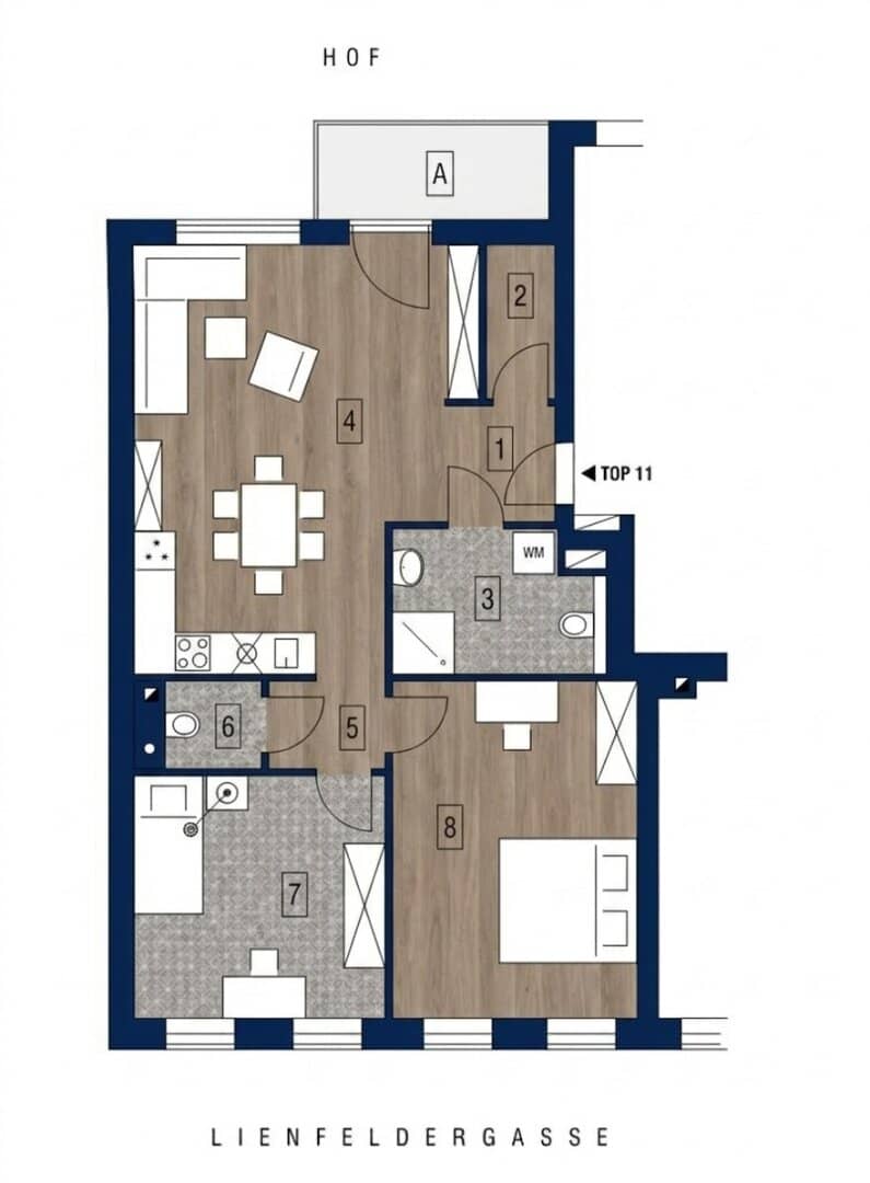 ++NEU++3-Zimmer-Erstbezug mit Balkon in ruhiger Lage - Luftwärmepumpe und Klima