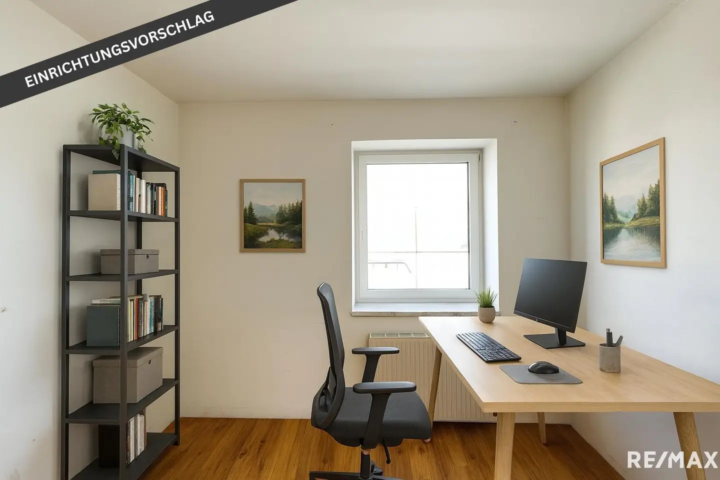 Modern office with air conditioning and three parking spaces Wohnung