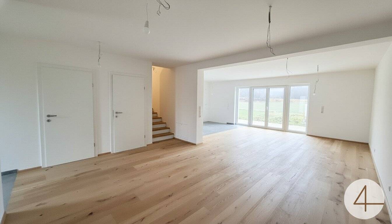 Doppelhaushälfte in Mettmach: Neubau, ca. 120 m² Wohnfläche, 4 Zimmer