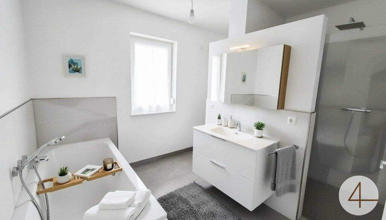Doppelhaushälfte in Mettmach: Neubau, ca. 120 m² Wohnfläche, 4 Zimmer