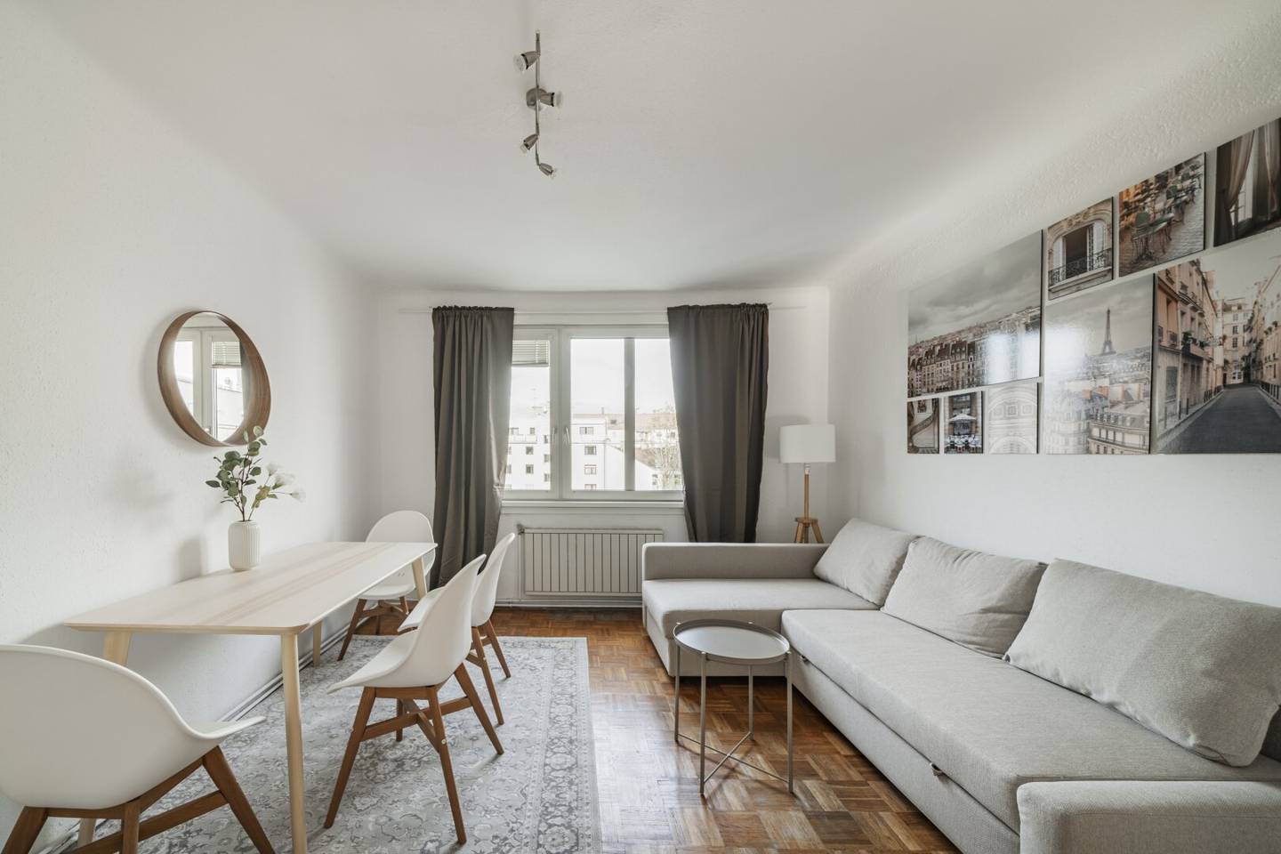 Two room Wohnung in quiet location furnished