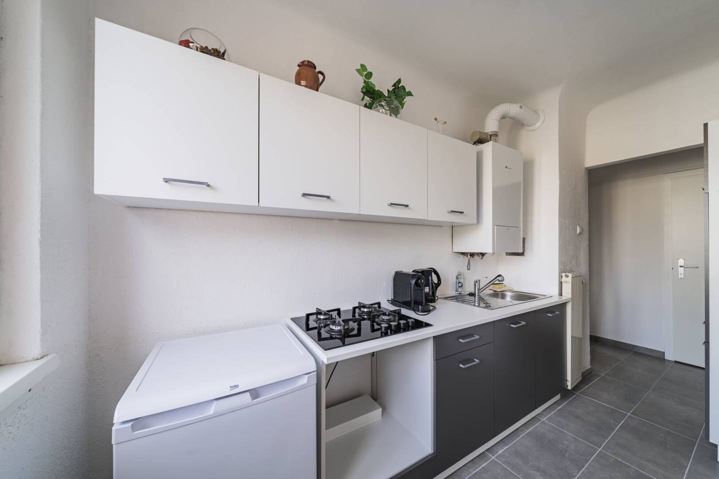 Two room Wohnung in quiet location furnished