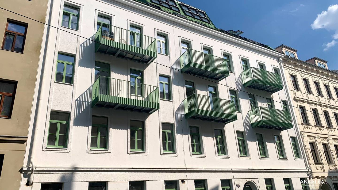 Renovated period apartment with studio/office underneath