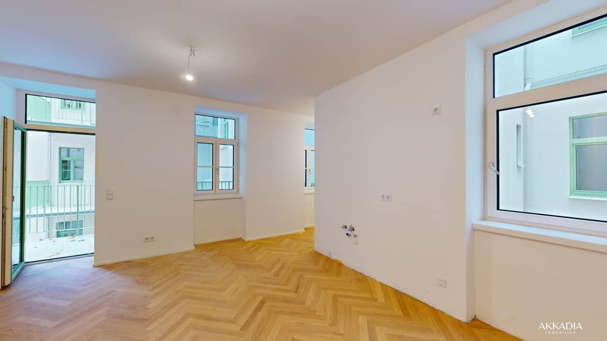 Altbau-Wohnung 61m² Breitensee