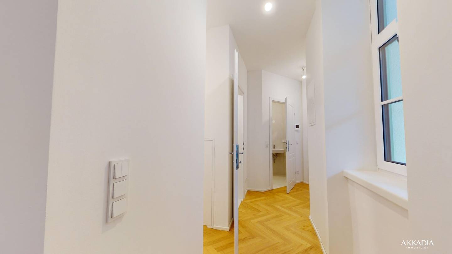 Large balcony I 3 rooms in Gründerzeit building