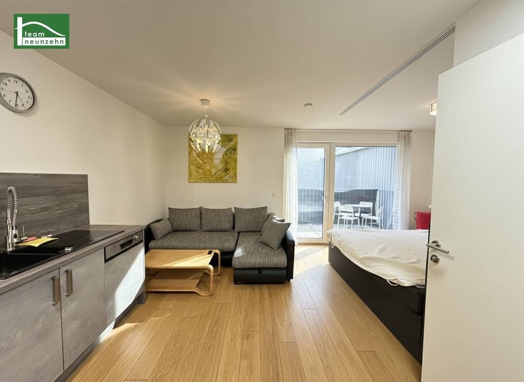 1-Room Apartment with Balcony near Alte Donau