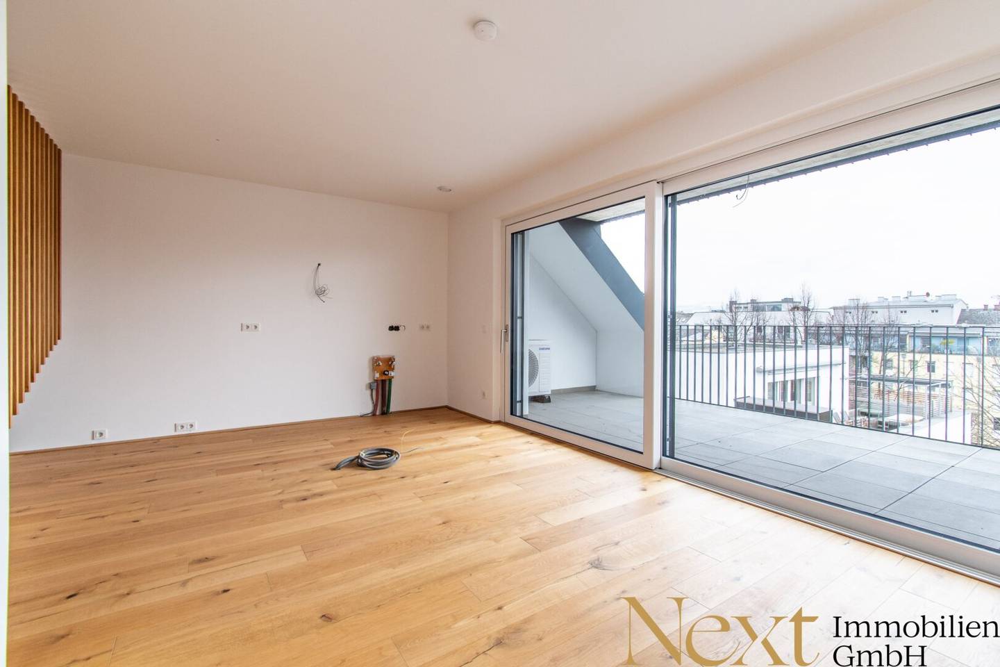 Wohnung Erstbezug Linz Zentrum Balkone