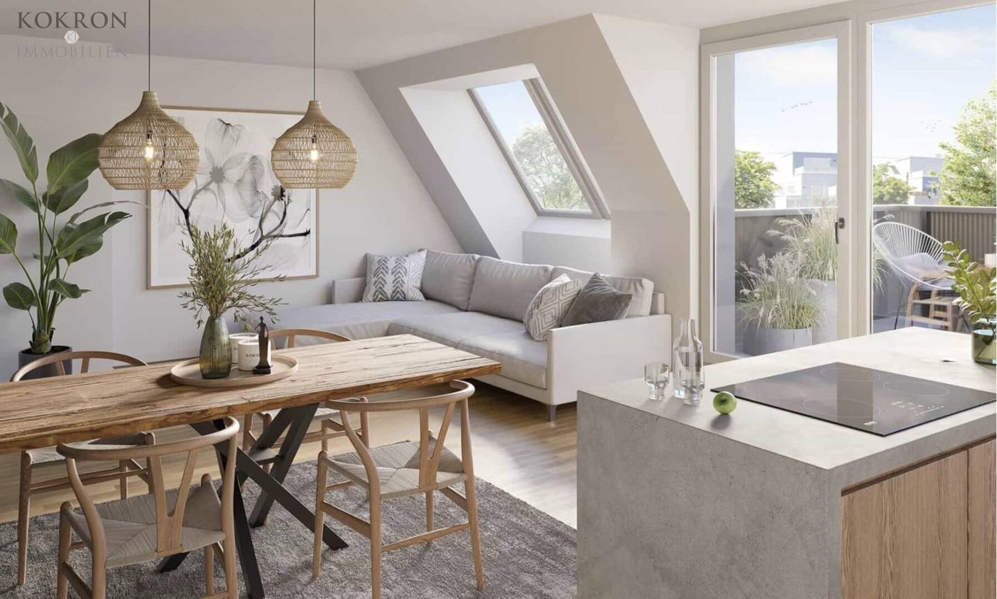 Neubau Wohnung nahe U1 Neulaa mit Loggia