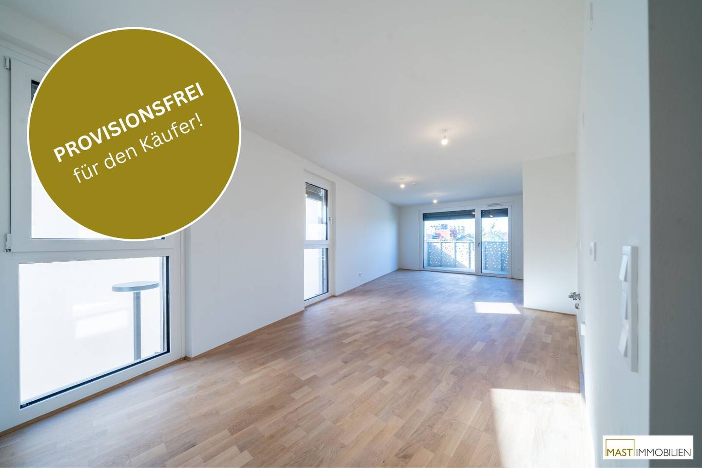 Provisionsfrei Wohnung nahe Badeteich Balkon