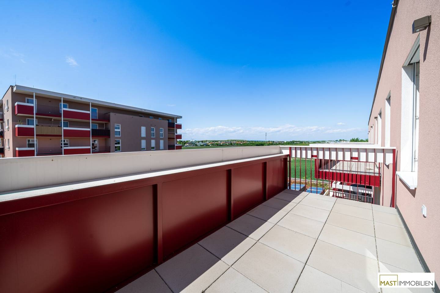 Commission free apartment balcony near Badeteich