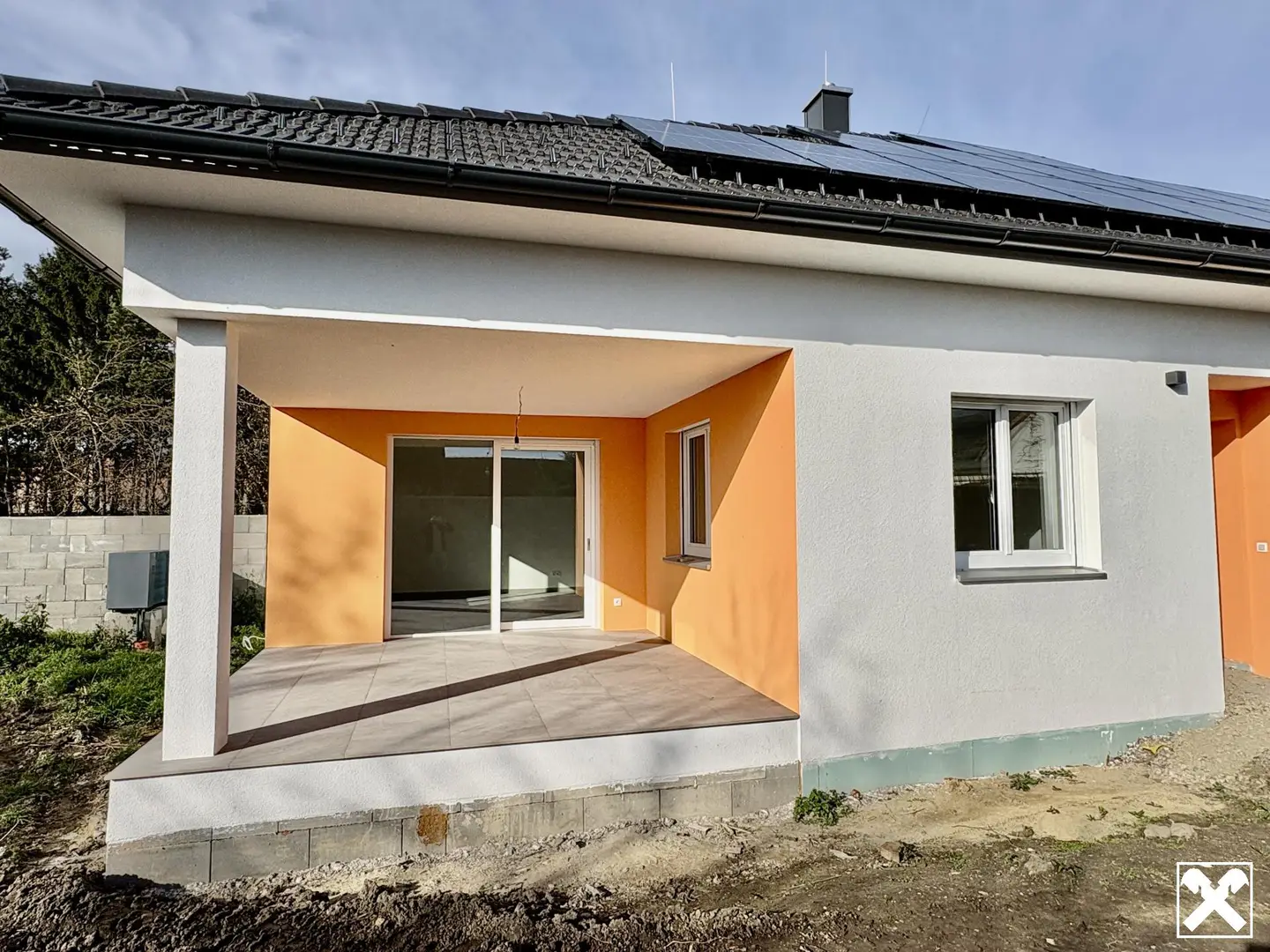 Erstbezug Bungalow in Steinbrunn mit PV-Anlage, 123 m², 4 Zimmer